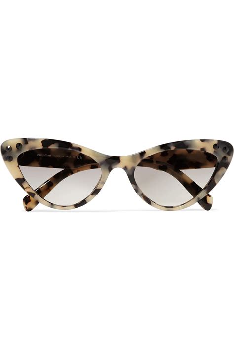 miu miu cat eye sunglasses